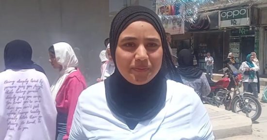 سعادة بين طلاب كفر الشيخ لسهولة الجيولوجيا وعلم النفس.. صور