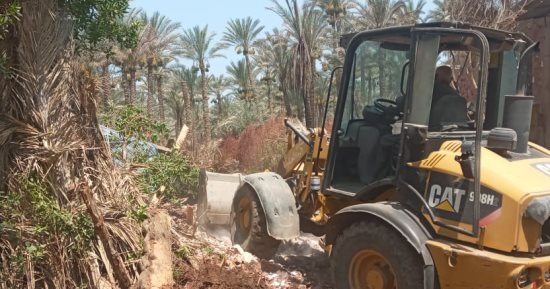 محافظ الجيزة: إزالة تعديات على مساحة 73 ألف م2 أراضى أملاك دولة