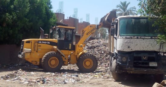 محافظة الجيزة: رفع 50 طن مخلفات بطموة وجار المتابعة لضمان عدم تكرار المخالفة
