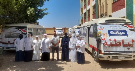 الكشف على 782 مواطنا بقافلة طبية مجانية بقرية الكرنك ضمن "حياة كريمة"