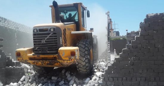 محافظ الإسكندرية: إزالة التعديات على أراضى الدولة التابعة للسكة الحديد ببرج العرب