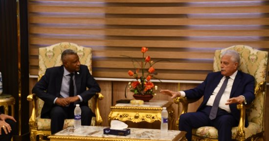 محافظ جنوب سيناء يستقبل وفد منظمة الأغذية والزراعة بالأمم المتحدة "الفاو"
