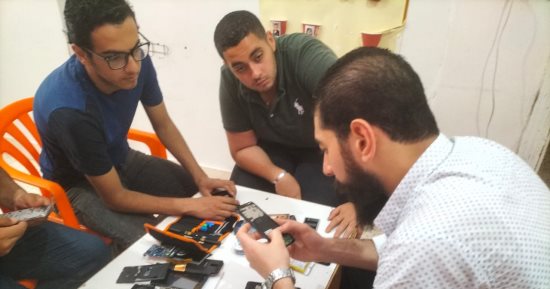 الكنيسة الأسقفية بالإسكندرية تنظم ورش تعليم حرفى ضمن الخدمة المجتمعية