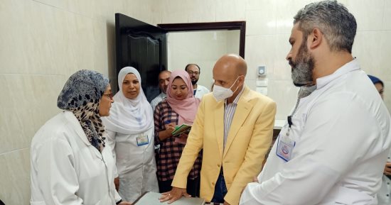 صحة الشرقية توجه بالتشغيل التجريبى لمبنى العيادات الخارجية الجديد بمستشفى الزقازيق