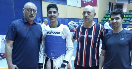 أحمد باسم بطل الجمهورية فى التايكوندو من قرى حياة كريمة بمطوبس.. اللاعب: نشأت فى أسرة بسيطة شجعتنى على ممارسة الرياضة.. ويؤكد: حصدت 3 ذهبيات وأتمنى أن أكون بطل عالم مثل ستيفن لوبيز وسيف عيسى وهداية ملاك.. صور