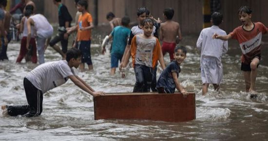 أمطار غزيرة فى الهند لم تأتى منذ 40 عامًا