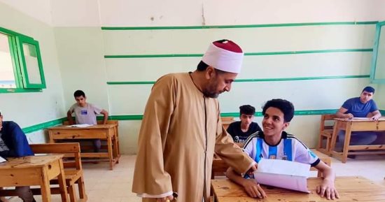 ختام امتحانات الشهادة الثانوية الأزهرية بالشرقية 