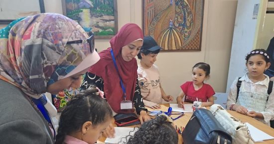 انطلاق فعاليات الورش التربوية بجناح الأزهر الشريف بمعرض الكتاب بالإسكندرية 