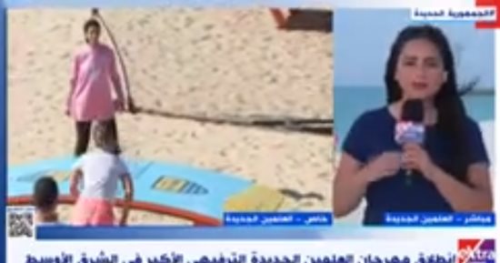 مراسلة "إكسترا نيوز": إقبال كبير على أولى فعاليات مهرجان العلمين