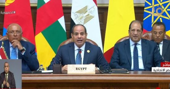 سلطنة عمان تثمن جهود الرئيس السيسي فى عقد قمة دول جوار السودان