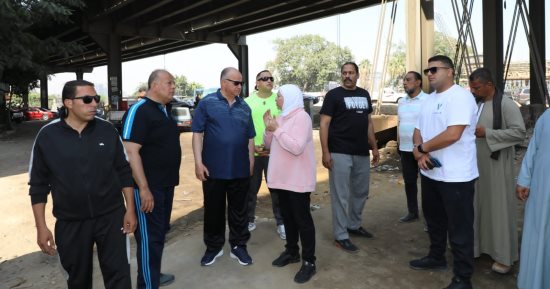 محافظ القاهرة يتفقد مشروع تقاطع امتداد محور الحضارة مع كورنيش النيل