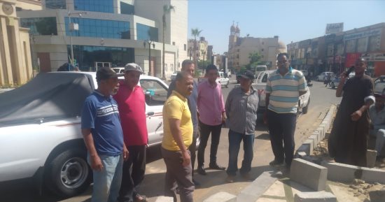 مدينة الأقصر تطور الميادين وتجري حملات نظافة مكثفة لتجميلها أمام السائحين.. صور