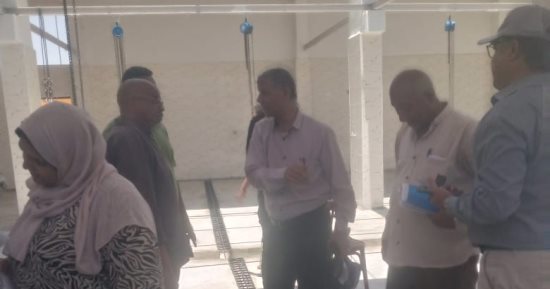 مدير بيطرى الأقصر يقود جولة لمتابعة أعمال تطوير ورفع كفاءة مجزر مدينة أرمنت