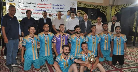 ختام الدوري الرياضي لقطاع القنال للاتحاد العام لمراكز شباب مصر بالشرقية