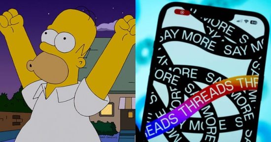 حقيقة تنبؤات مسلسل The Simpsons بتطبيق Threads.. اعرفها