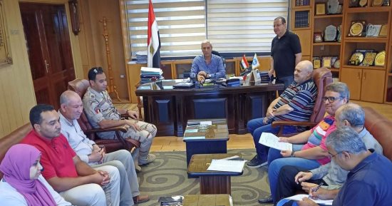 مياه الدقهلية تستقبل مسئولى "حياة كريمة" لبحث استلام روافع مياه الشرب والصرف