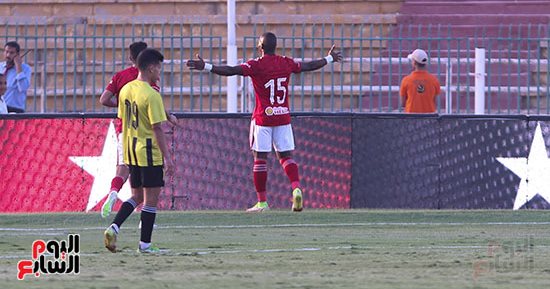 أليو ديانج يتقدم للأهلى فى مرمى المقاولون العرب بالدقيقة 17.. صور