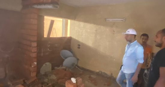 حملات مكثفة لإزالة مخالفات البناء والتعديات بمدينتى 6 أكتوبر والسادات
