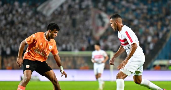 الزمالك يتقدم على فاركو 2 / 1 بعد 60 دقيقة