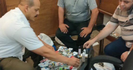 "تموين الإسكندرية" تضبط سجائر إلكترونية ومستلزمات للتدخين مجهولة المصدر