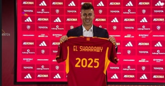 روما يعلن تجديد عقد ستيفان الشعراوي حتى 2025