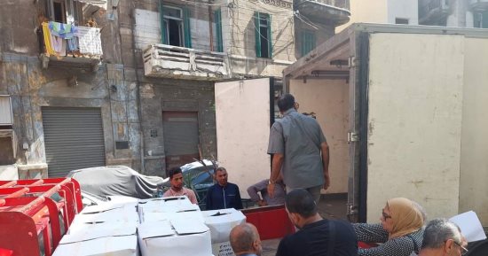 "التضامن الاجتماعى" بالإسكندرية تتسلم 2 طن لحوم لتوزيعها على القرى الأكثر احتياجا