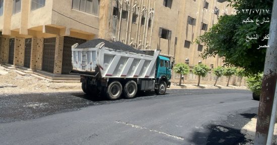 محافظ كفر الشيخ: استمرار تمهيد ورصف الطرق لتسهيل الحركة المرورية