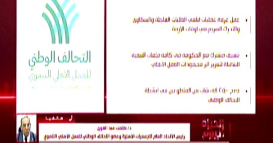 اتحاد الجمعيات الأهلية: 35 مليون مواطن استفادوا من خدمات التحالف الوطني