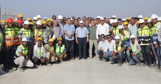 النقل: ميناء السخنة سيساهم فى زيادة حصة مصر من السوق العالمية لتجارة الترانزيت