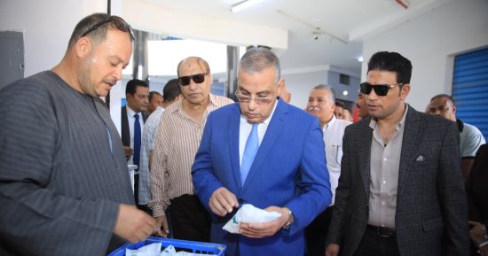 محافظ سوهاج يتفقد توسعات سوق مدينة ناصر الحضرى الجديد.. صور