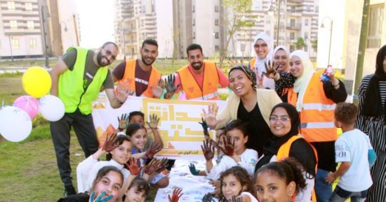 "أطفالنا فى عيونا وقوتنا فى شبابنا" أنشطة للحماية من تعاطى المخدرات بحدائق أكتوبر