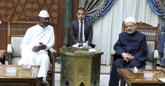 شيخ الأزهر يستقبل وزير دفاع غينيا لبحث سبل تعزيز التعاون