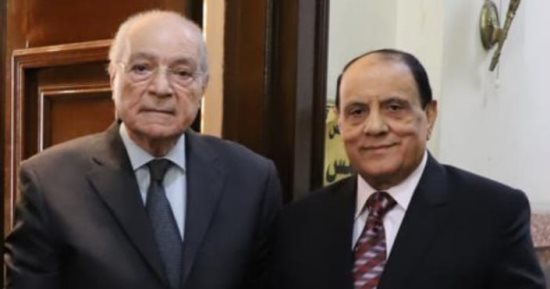 رئيس مجلس القضاء الأعلى يستقبل وزير العدل الأسبق وأعضاء نادى قضاة مصر