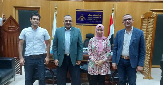 لجنة من المجلس الأعلى للجامعات تتفقد سير اختبارات القدرات بجامعة بنها