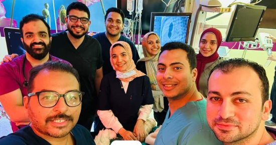إجراء عملية قسطرة قلبية لطفل حديث الولادة بمستشفى جامعة كفر الشيخ