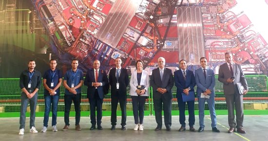وزير التعليم العالي يزور المجلس الأوروبي للأبحاث النووية CERN بجنيف.. صور
