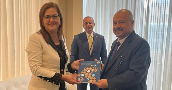 وزيرة التخطيط تبحث سبل التعاون مع الأمين العام للمجلس الأعلى للتنمية بالكويت