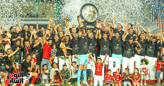 الأهلى ينظم اليوم احتفالية كبرى لتكريم الفرق الفائزة بالبطولات فى التتش