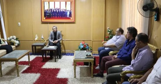 نائب محافظ الوادي الجديد تلتقي وفد وزارة الثقافة لإقامة أسبوع ثقافي بالمحافظة