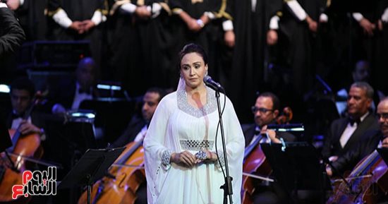 نهى حافظ وأحمد حسن يبدآن حفل احتفالية العام الهجرى بدار الأوبرا.. صور
