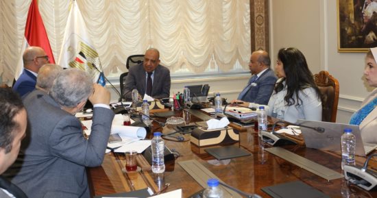 وزير قطاع الأعمال العام يبحث إجراءات إدراج القطن للتداول عبر بورصة السلع