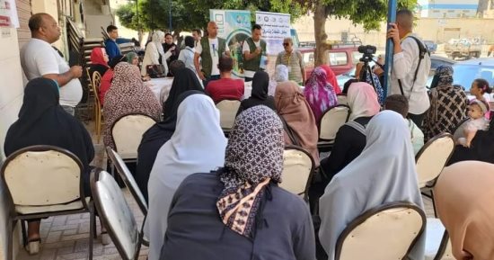 قافلة طبية وتقديم العلاج مجانا للمواطنين بحى المنتزه شرق الإسكندرية