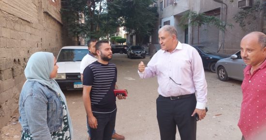 حى شرق مدينة نصر يصدر قرارا بترميم 3 عقارات بصقر قريش بعد ظهور شروخ بها.. صور