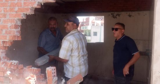 محافظ الدقهلية يتابع إزالة مخالفات بناء بثلاثة مراكز بالمحافظة
