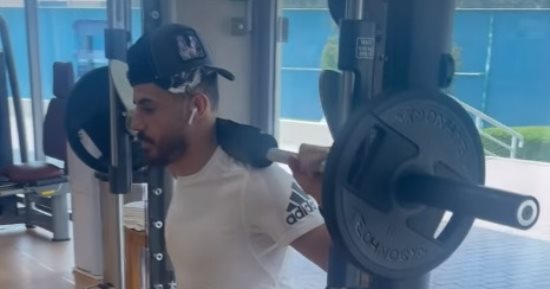 الونش ينهى برنامجه التأهيلى خلال 60 يوما قبل العودة لمران الزمالك