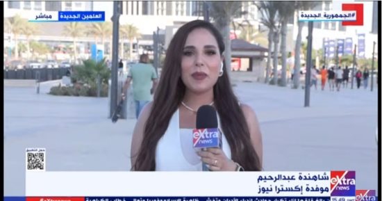 موفدة "إكسترا نيوز" من العلمين: حفل تامر حسنى كامل العدد وسط أجواء أسرية ممتعة