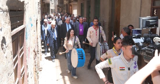الطائفة الإنجيلية تشهد الاحتفال بمئوية كنيسة كردوس 