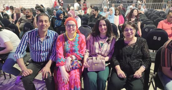 سميرة عبد العزيز وأشرف فايق فى حفل الفنانة سيمون.. صور 