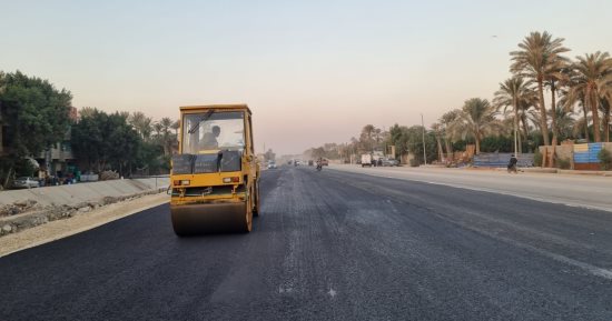 أعمال تطوير بطول 7 كم.. كيف تغير ملامح طريق المنصورية بكرداسة؟