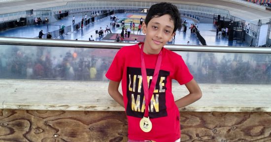شريف أحمد مصطفى يحقق بطولة كأس مصر في الكيك بوكسينج